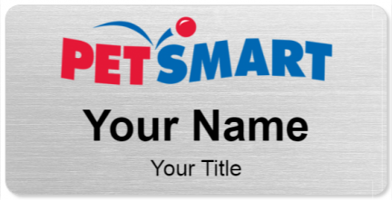 Custom name badges for PetSmart