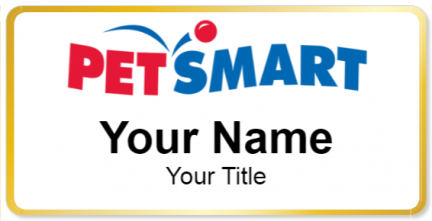 Custom name badges for PetSmart