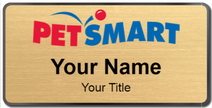 Custom name badges for PetSmart