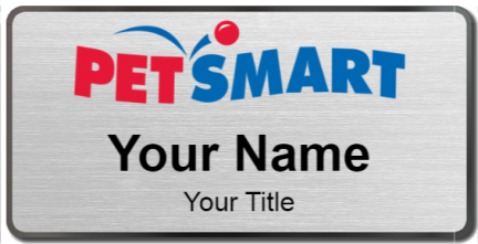 Custom name badges for PetSmart