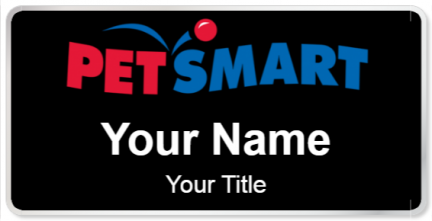 Custom name badges for PetSmart