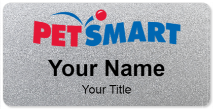 Custom name badges for PetSmart