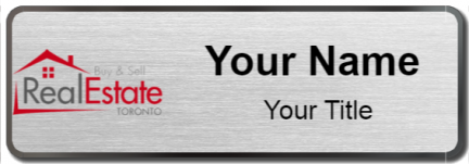 Custom name badges for Real Estate Toronto