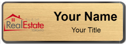 Custom name badges for Real Estate Toronto