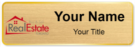 Custom name badges for Real Estate Toronto