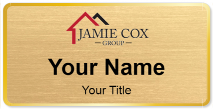Custom name badges for Jamie Cox Group