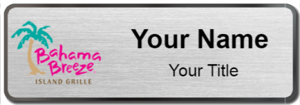 Custom name badges for Bahama Breeze