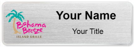 Custom name badges for Bahama Breeze