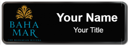 Custom name badges for Baha Mar Hotel