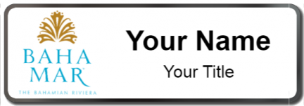 Custom name badges for Baha Mar Hotel