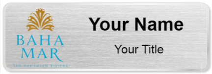 Custom name badges for Baha Mar Hotel