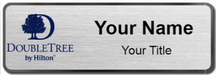 Custom name badges for Double Tree