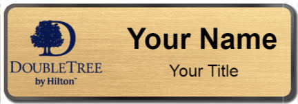 Custom name badges for Double Tree