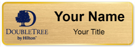 Custom name badges for Double Tree