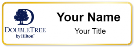 Custom name badges for Double Tree