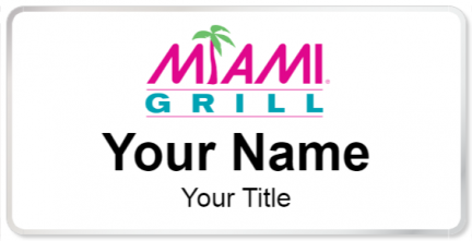 Custom name badges for Miami Subs