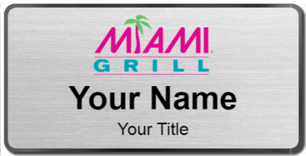 Custom name badges for Miami Subs