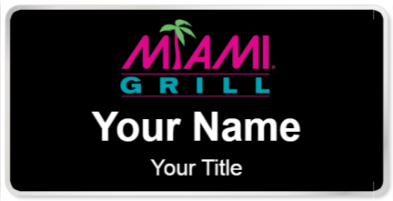 Custom name badges for Miami Subs