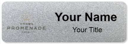 Custom name badges for Crown Promenade Hotel