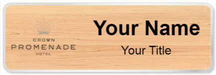 Custom name badges for Crown Promenade Hotel