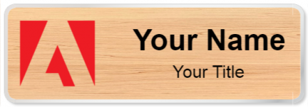 Custom name badges for Adobe