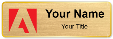 Custom name badges for Adobe