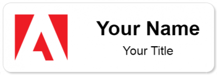 Custom name badges for Adobe