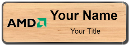 Custom name badges for AMD