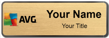 Custom name badges for AVG