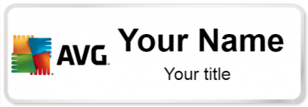 Custom name badges for AVG