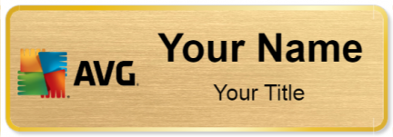 Custom name badges for AVG
