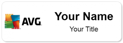 Custom name badges for AVG