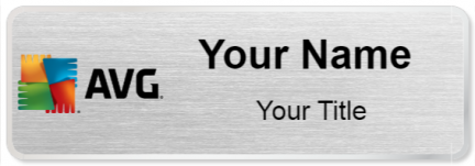 Custom name badges for AVG