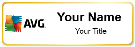 Custom name badges for AVG
