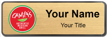 Custom name badges for Camilas Authentic Mexican Grill
