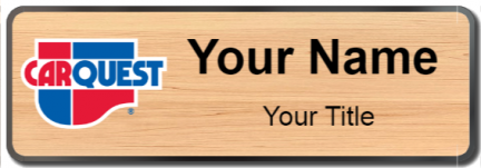 Custom name badges for Carquest
