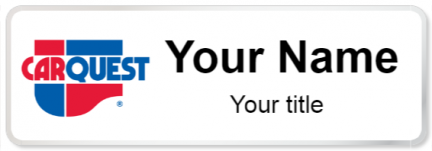 Custom name badges for Carquest