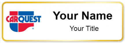 Custom name badges for Carquest