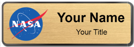 Custom name badges for Nasa