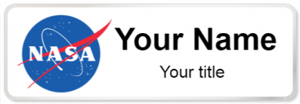 Custom name badges for Nasa