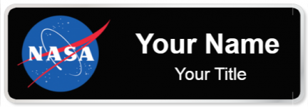 Custom name badges for Nasa