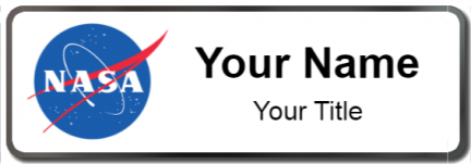 Custom name badges for Nasa