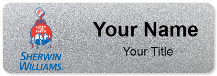 Custom name badges for Sherwin Williams
