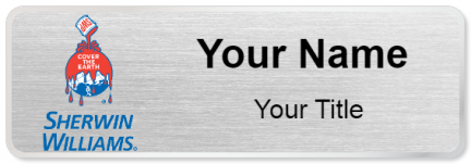 Custom name badges for Sherwin Williams