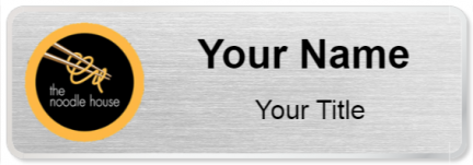 Custom name badges for The Noodle House