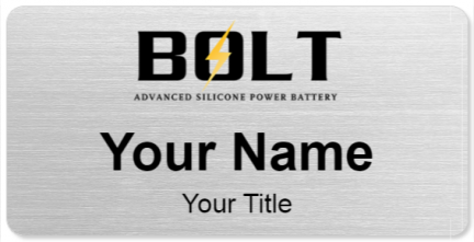 Custom name badges for Bolt