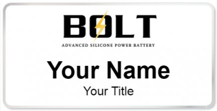 Custom name badges for Bolt