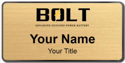 Custom name badges for Bolt