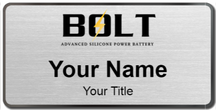 Custom name badges for Bolt