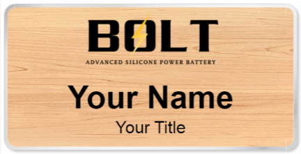 Custom name badges for Bolt